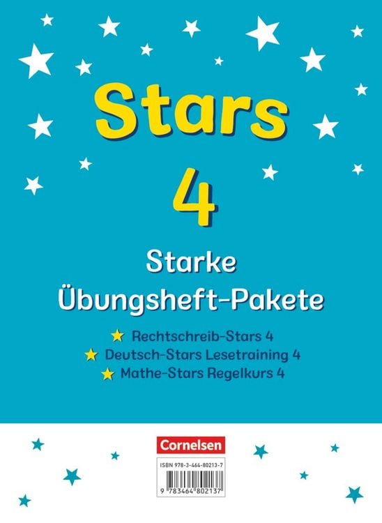 Produktbild: STARS - starke &Uuml;bungshefte - Basiskompetenzen Deutsch und Mathematik - 4. Schuljahr