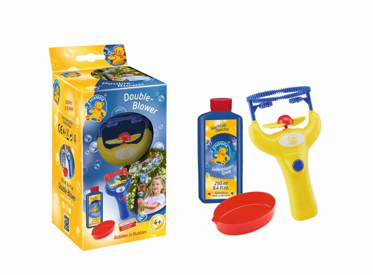 Produktbild: PUSTEFIX Double-Blower Ventilator, Seifenblasen Spa&szlig; mit h&ouml;chstem Spielwert