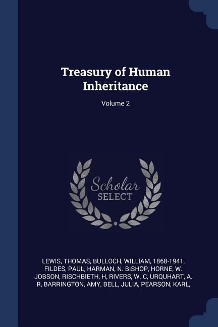 Produktbild: Treasury of Human Inheritance; Volume 2