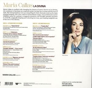 Produktbild: La Divina-Maria Callas(Picture Disc LP)