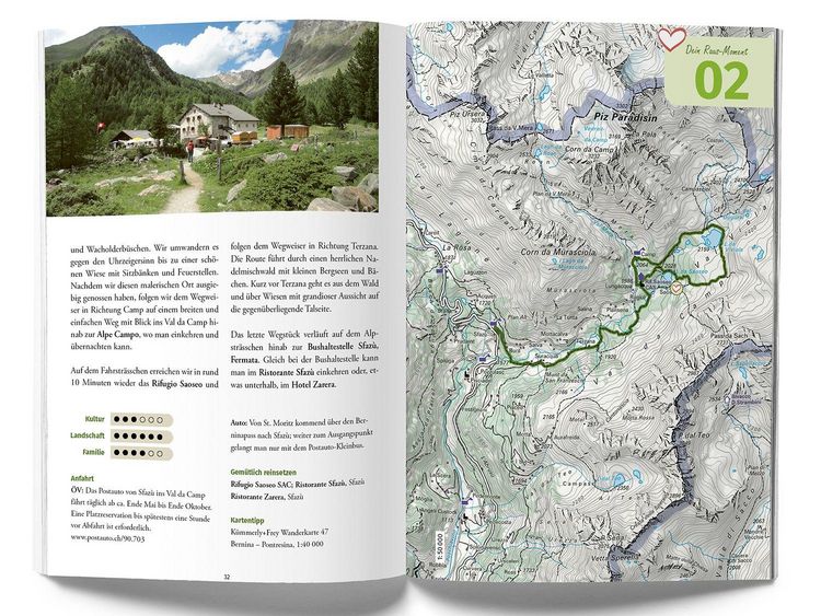 Produktbild: K&uuml;mmerly+Frey Raus und Wandern Panoramawege &ndash; Wanderf&uuml;hrer