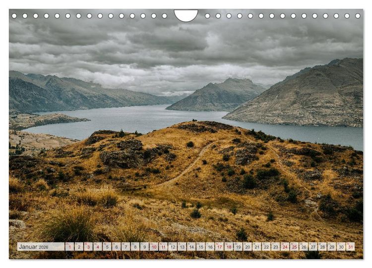 Produktbild: Neuseeland - Landschaftstr&auml;ume (Wandkalender 2026 DIN A4 quer), CALVENDO Monatskalender