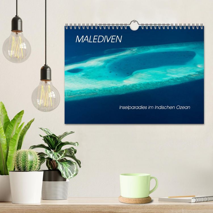Produktbild: Malediven - Inselparadies im Indischen Ozean (Wandkalender 2026 DIN A4 quer), CALVENDO Monatskalender