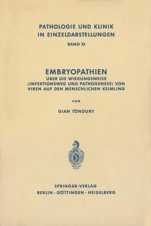 Produktbild: Embryopathien