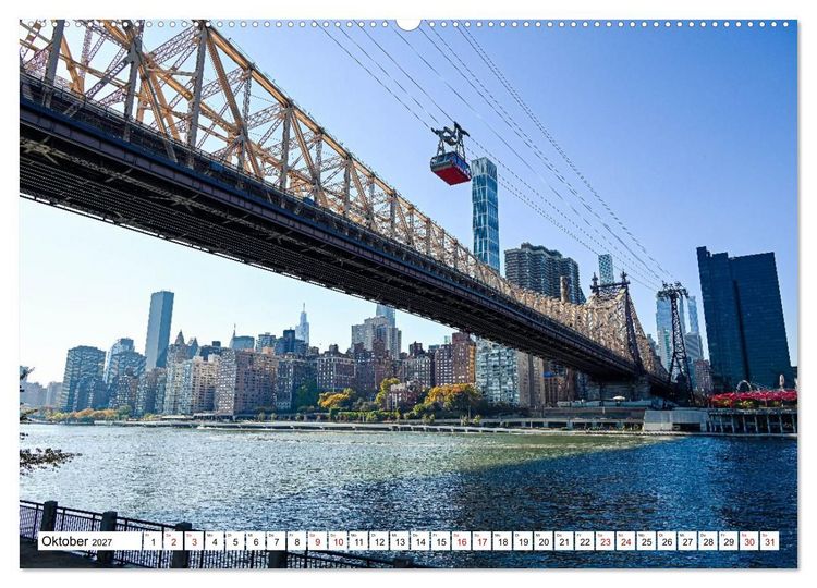Produktbild: Wundervolles New York (Wandkalender 2027 DIN A2 quer), CALVENDO Monatskalender