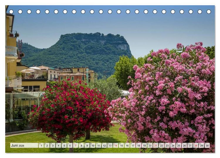Produktbild: GARDASEE Orte am malerischen Ostufer (Tischkalender 2026 DIN A5 quer), CALVENDO Monatskalender