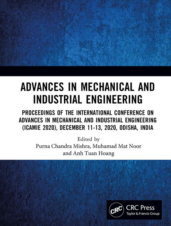 Produktbild: Advances in Mechanical and Industrial Engineering