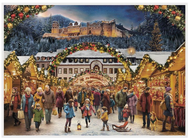 Produktbild: Adventskalender "Heidelberg Schloss"