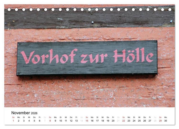 Produktbild: Quedlinburg im Harz (Tischkalender 2026 DIN A5 quer), CALVENDO Monatskalender