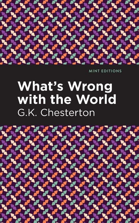 Produktbild: What's Wrong with the World