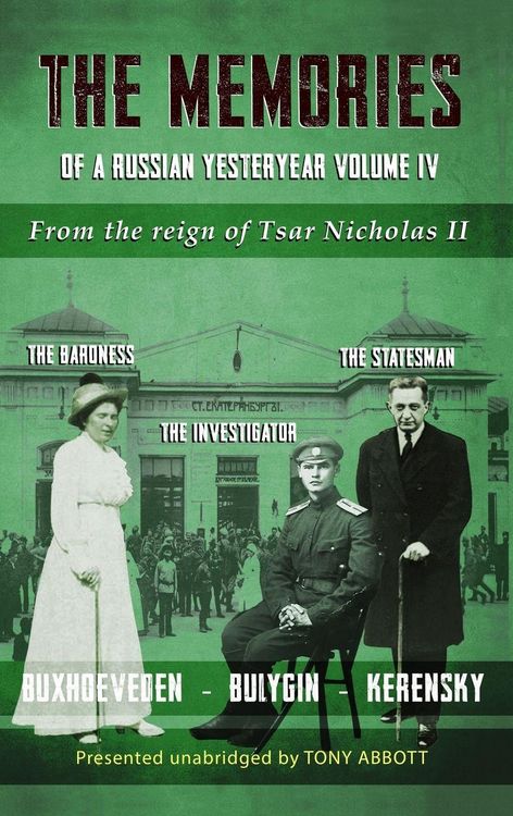 Produktbild: The Memories of a Russian Yesteryear - Volume IV
