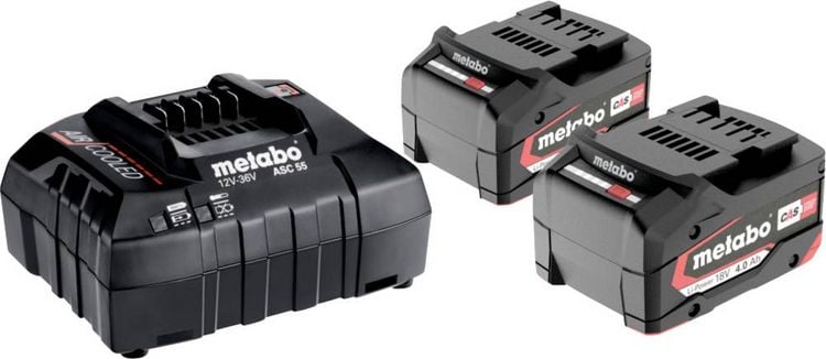 Produktbild: Metabo Basic-Set 2 x 4.0 Ah Ladestation 685050000 inkl. 2. Akku