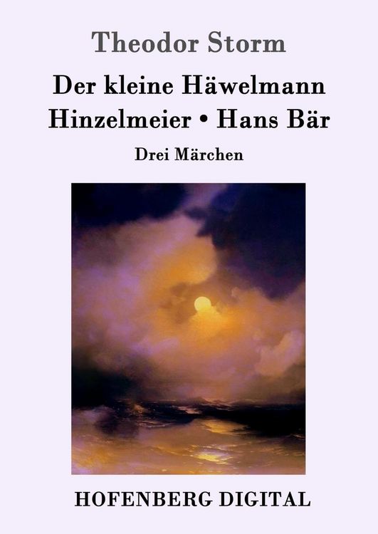 Produktbild: Der kleine H&auml;welmann / Hinzelmeier / Hans B&auml;r