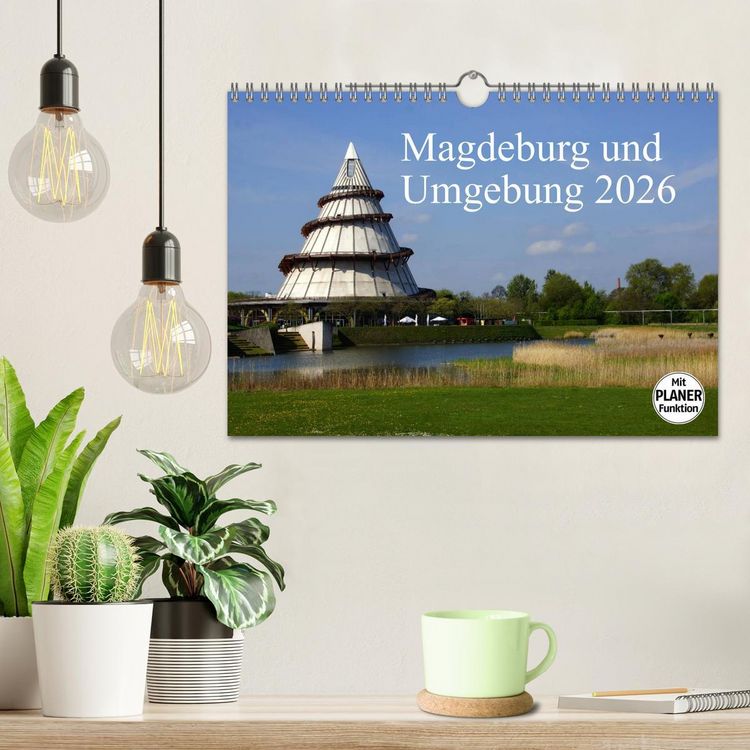 Produktbild: Magdeburg und Umgebung 2026 (Wandkalender 2026 DIN A4 quer), CALVENDO Monatskalender