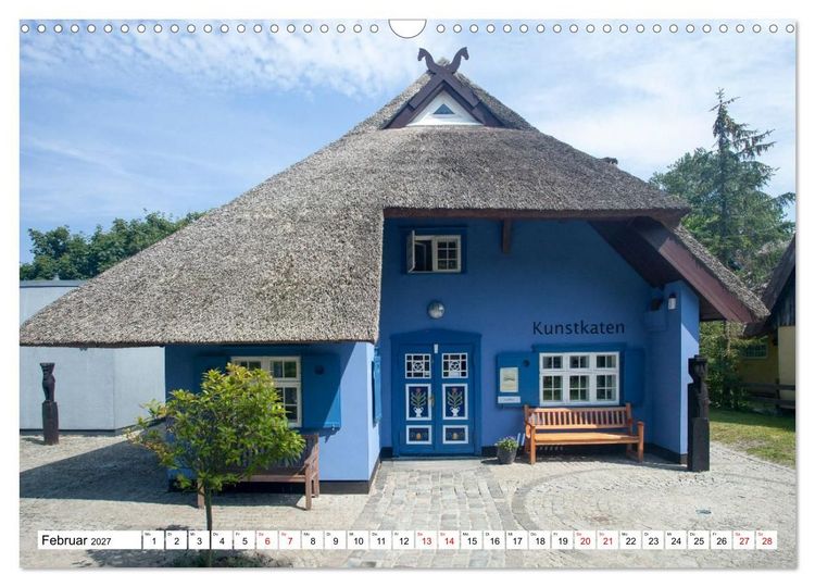 Produktbild: Fischland-Dar&szlig;-Zingst - Momente einer Reise (Wandkalender 2027 DIN A3 quer), CALVENDO Monatskalender