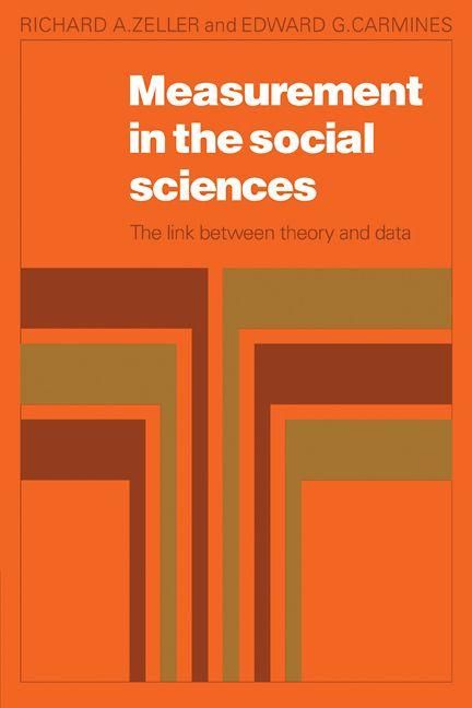 Produktbild: Measurement in the Social Sciences