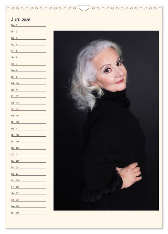 Produktbild: Silberhaar (Wandkalender 2026 DIN A3 hoch), CALVENDO Monatskalender
