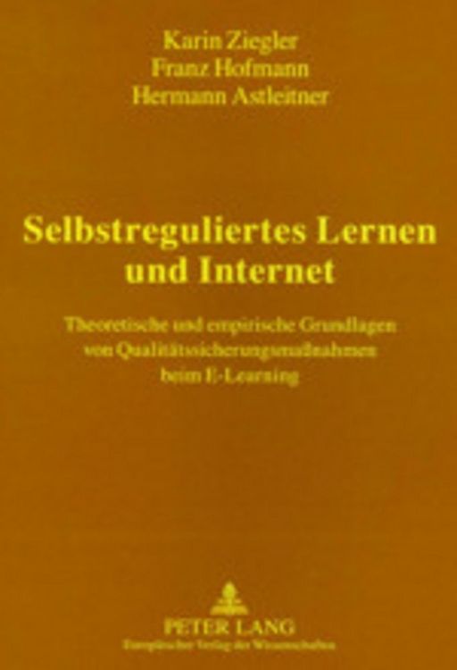 Produktbild: Selbstreguliertes Lernen und Internet