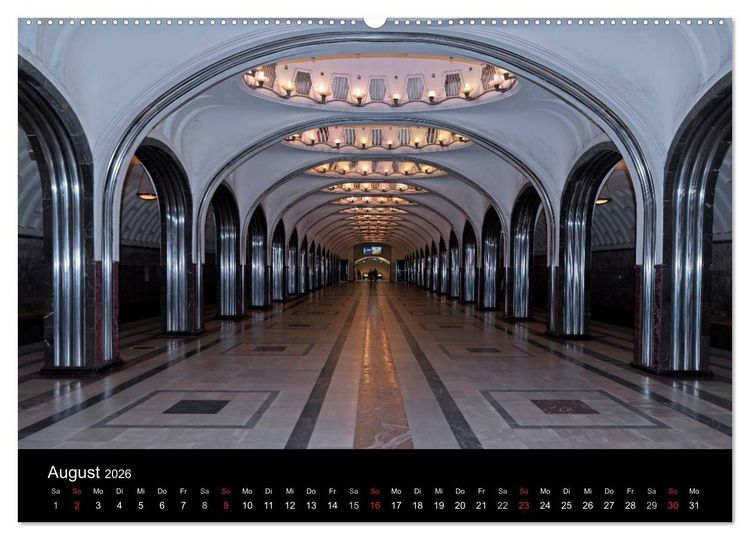 Produktbild: Moskau (hochwertiger Premium Wandkalender 2026 DIN A2 quer), Kunstdruck in Hochglanz