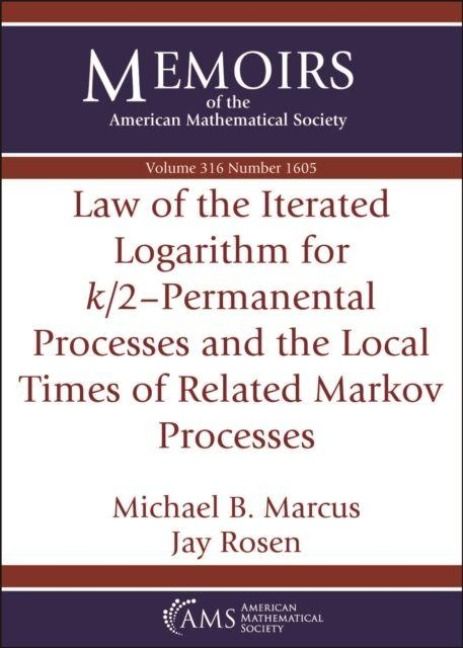 Produktbild: Rosen, J: Law of the Iterated Logarithm for $k/2$-Permanenta