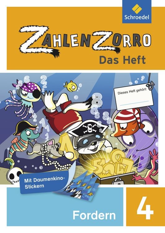 Produktbild: Zahlenzorro - Das Heft