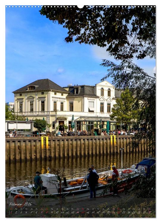 Produktbild: Oldenburg am Wasser (Wandkalender 2026 DIN A2 hoch), CALVENDO Monatskalender
