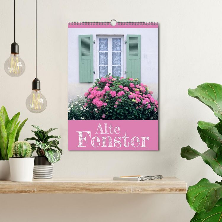 Produktbild: Alte Fenster (Wandkalender 2026 DIN A3 hoch), CALVENDO Monatskalender