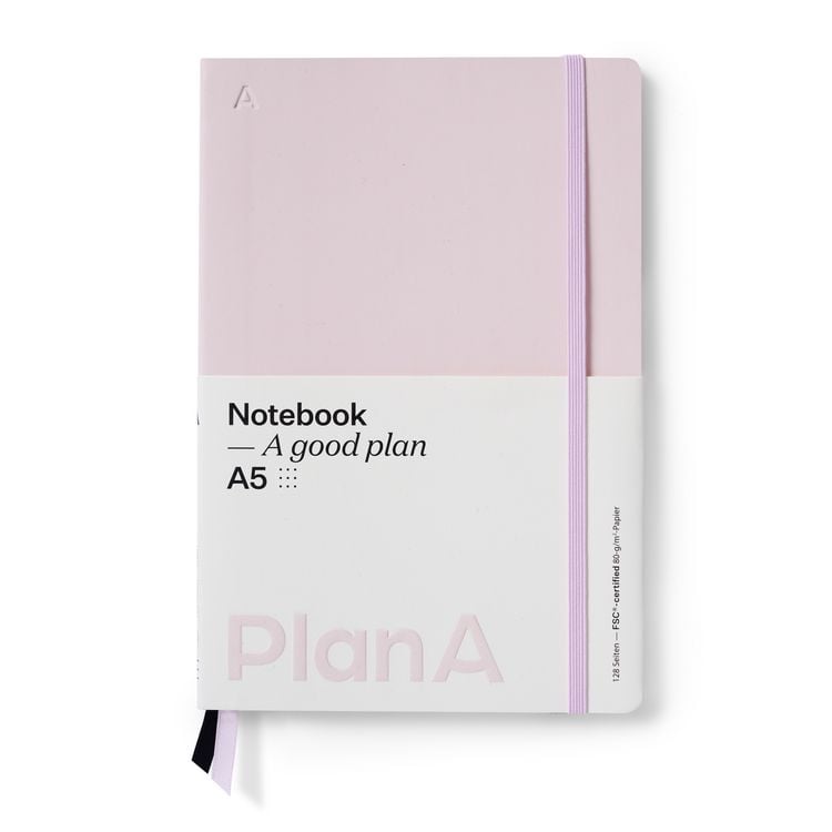 Produktbild: Notizbuch A5 Softcover Punktiert Magnolia Pink