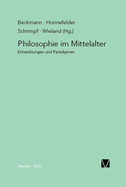 Produktbild: Philosophie im Mittelalter