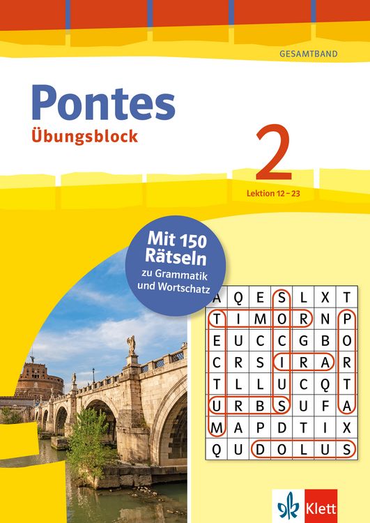 Produktbild: Pontes 2. Gesamtband (ab 2020) - &Uuml;bungsblock zum Schulbuch 2. Lernjahr