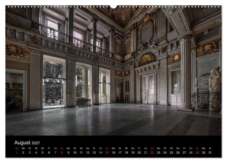 Produktbild: Lost Places - Auch der Verfall hat seinen Charme (hochwertiger Premium Wandkalender 2027 DIN A2 quer), Kunstdruck in Hochglanz