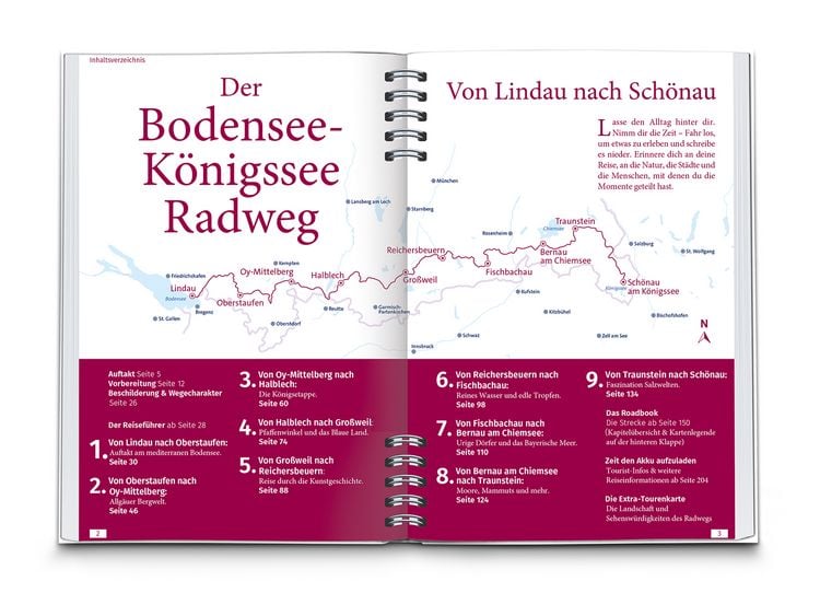 Produktbild: KOMPASS Radreisef&uuml;hrer Bodensee-K&ouml;nigssee Radweg