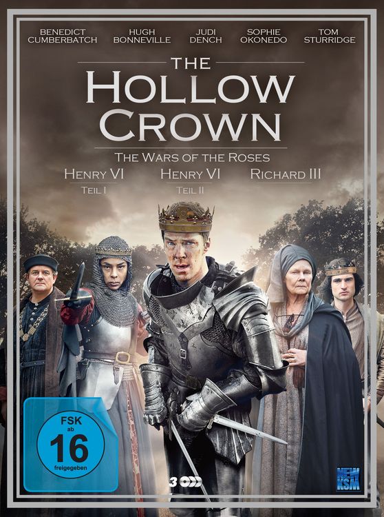 Produktbild: The Hollow Crown - Staffel 2 - The Wars of the Roses [3 DVDs]
