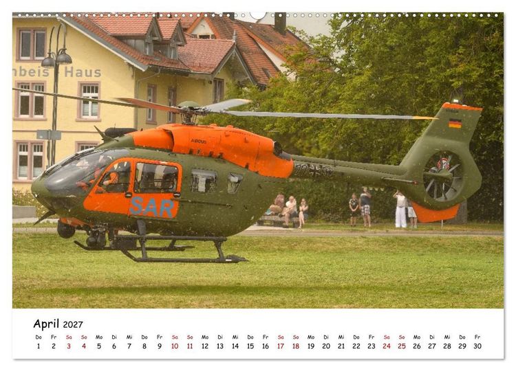 Produktbild: Wo Kraft schwebt und Pr&auml;zision fliegt (Wandkalender 2027 DIN A2 quer), CALVENDO Monatskalender