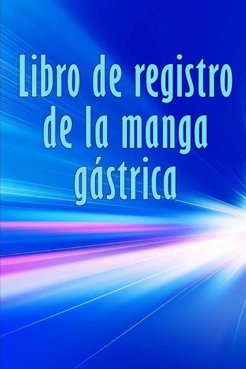 Produktbild: Libro de registro de la manga g&aacute;strica