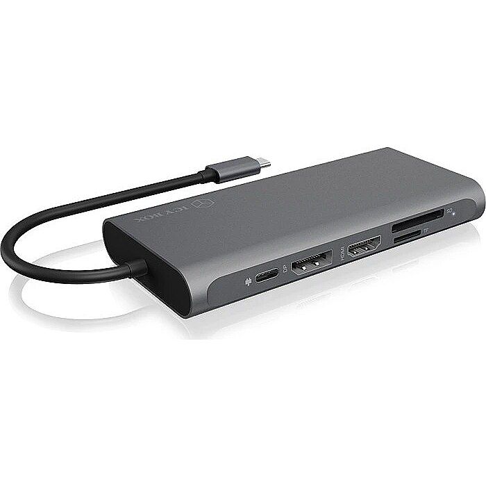 Produktbild: RAIDSONIC ICY BOX USB Type-C DockingStation mit drei Videoschnittstellen