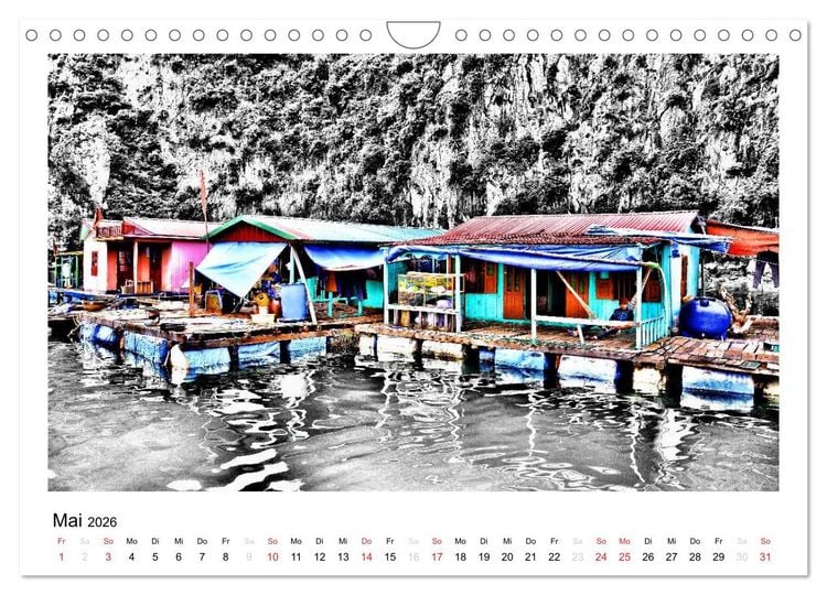 Produktbild: Vietnam - Mit anderen Augen (Wandkalender 2026 DIN A4 quer), CALVENDO Monatskalender