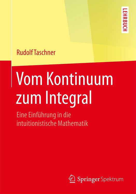 Produktbild: Vom Kontinuum zum Integral