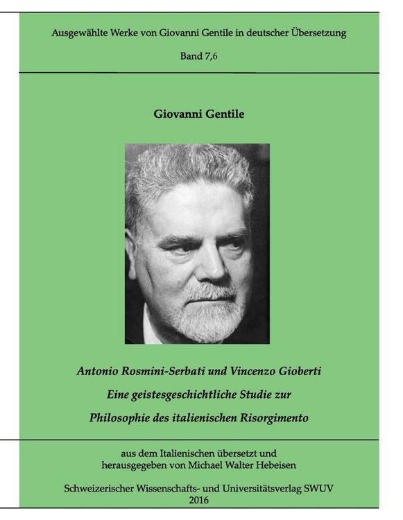 Produktbild: Antonio Rosmini-Serbati und Vincenzo Gioberti