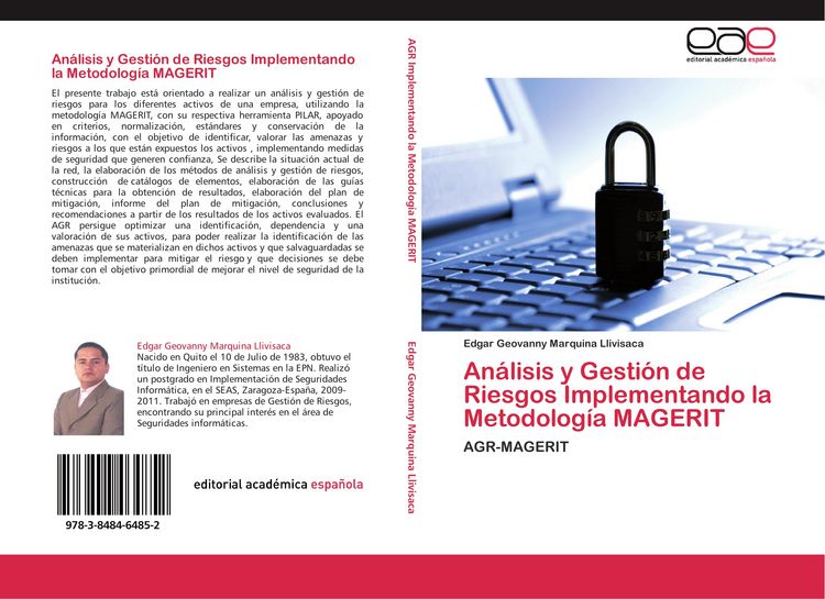 Produktbild: An&aacute;lisis y Gesti&oacute;n de Riesgos Implementando la Metodolog&iacute;a MAGERIT
