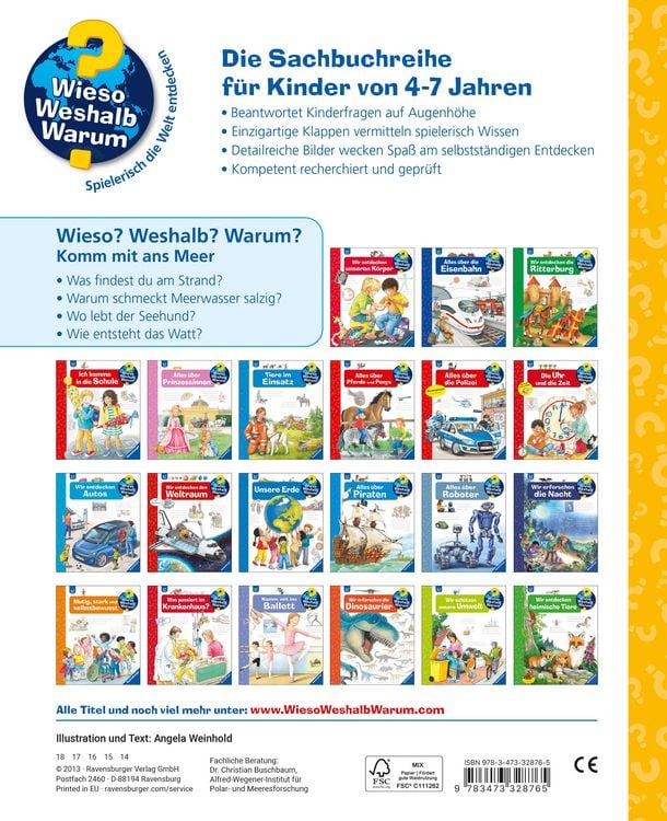 Produktbild: Wieso? Weshalb? Warum? Band 17 - Komm mit ans Meer