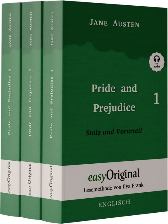 Produktbild: Pride and Prejudice / Stolz und Vorurteil 1-3 Softcov.
