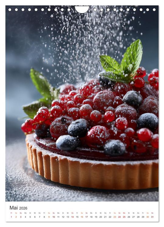 Produktbild: Das Gourmet Jahr (Wandkalender 2026 DIN A4 hoch), CALVENDO Monatskalender