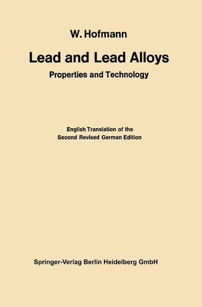 Produktbild: Lead and Lead Alloys