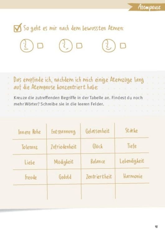 Produktbild: Mein Achtsamkeitsjournal