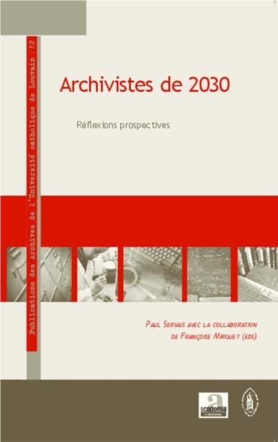 Produktbild: Archivistes de 2030