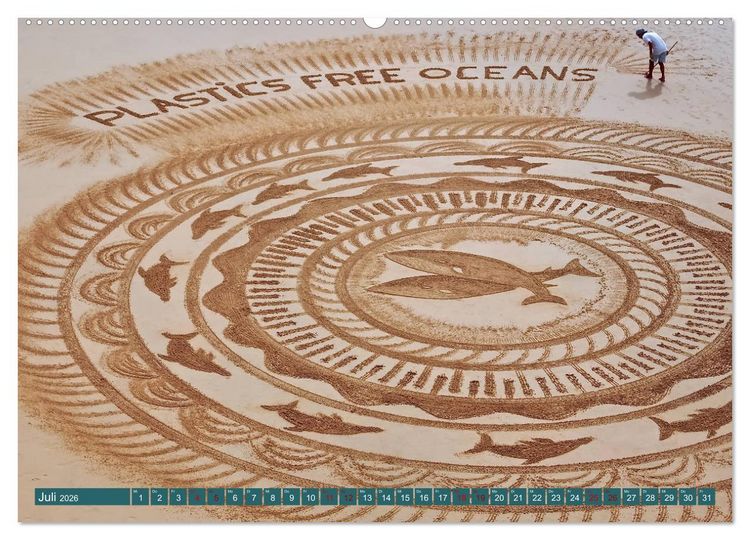 Produktbild: Tr&auml;ume von einer besseren Welt - Vitor Raposo (Wandkalender 2026 DIN A2 quer), CALVENDO Monatskalender