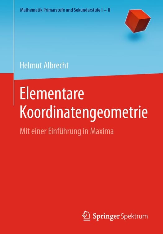 Bild vom Artikel Elementare Koordinatengeometrie vom Autor Helmut Albrecht