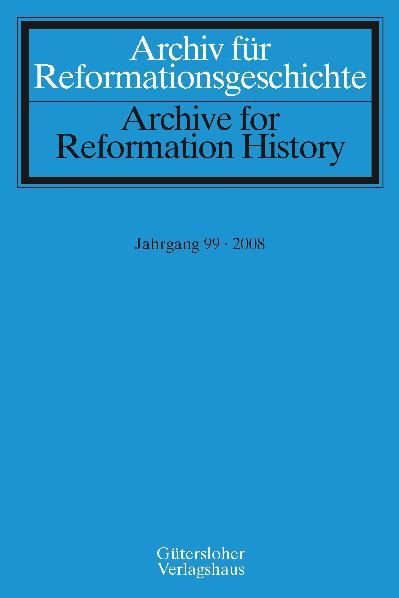 Produktbild: Archiv f&uuml;r Reformationsgeschichte - Aufsatzband