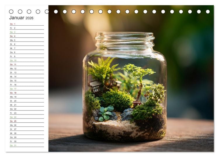 Produktbild: Gr&uuml;ne Zukunft (Tischkalender 2026 DIN A5 quer), CALVENDO Monatskalender